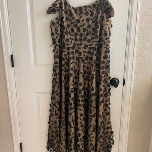 Off the shoulder cocktail dress